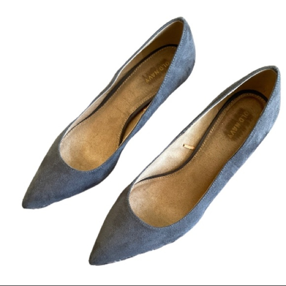 Grey Pointed Toe Heel